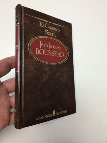 Portada del libro de El Contrato Social 