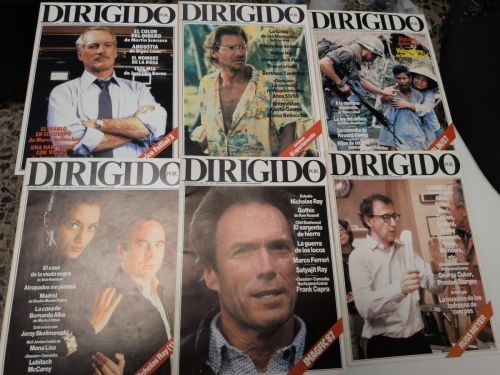 Portada del libro de Lote de 11 revistas Dirigido. Año 1987 completo (nº 143-153)