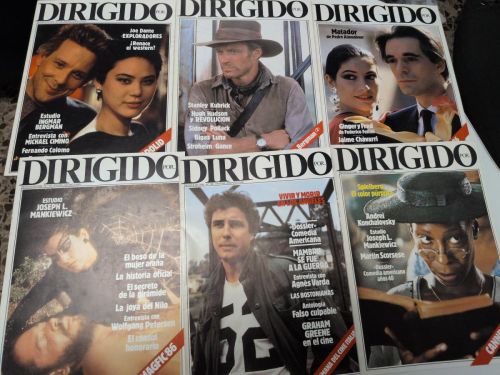 Portada del libro de Lote de 11 revistas Dirigido. Año 1986 completo ( nº 132-142)