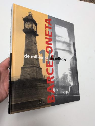 Portada del libro de Barceloneta 1/4 de milenio