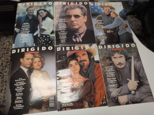Lote de 11 revistas Dirigido. Año 1991 completo (nº 187-197)