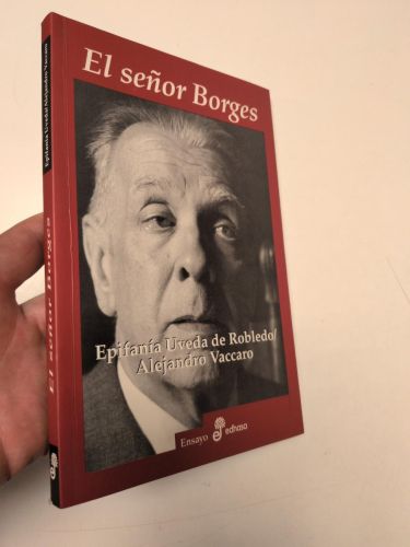 Portada del llibre de El señor Borges