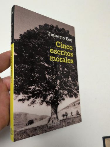 Portada del llibre de Cinco escritos morales
