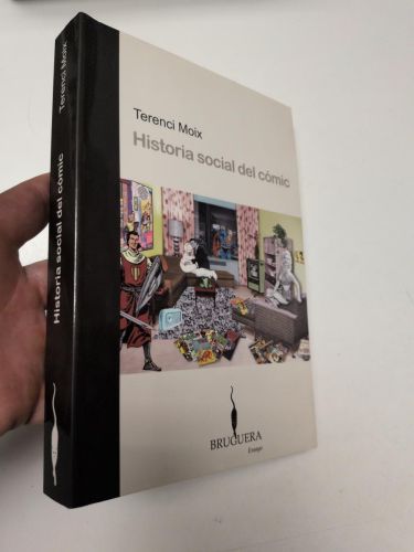 Portada del llibre de Historia social del cómic
