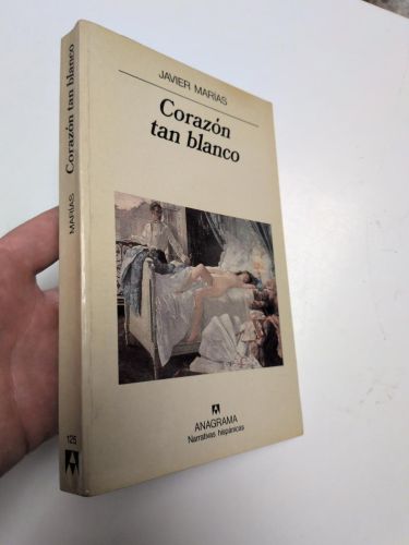 Portada del libro de Corazón tan blanco