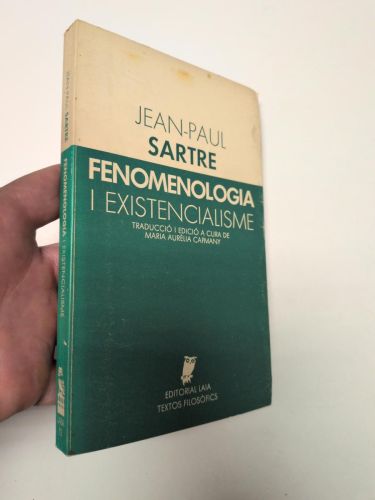 Portada del libro de Fenomenologia i existencialisme
