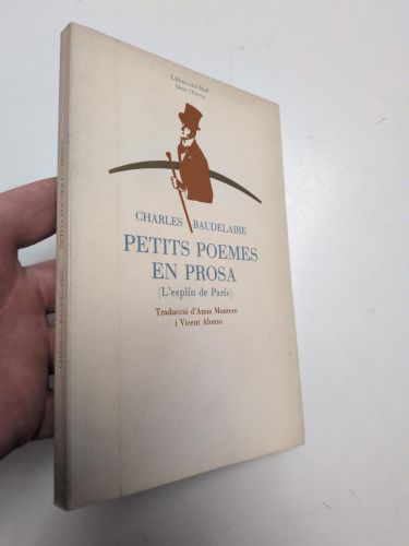 Portada del libro de Petits poemes en prosa