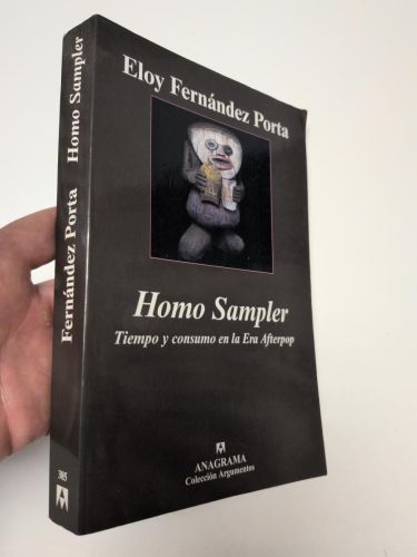 Portada del libro de Homo Sampler. Tiempo y consumo en la Era Afterpop