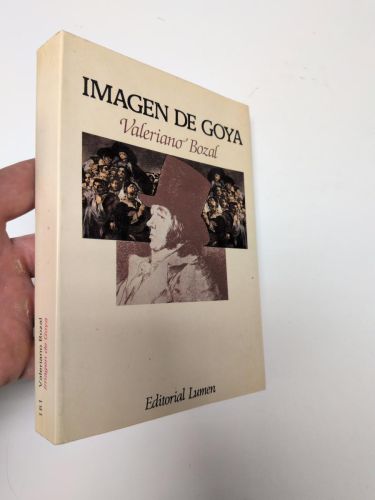 Portada del libro de Imagen de Goya