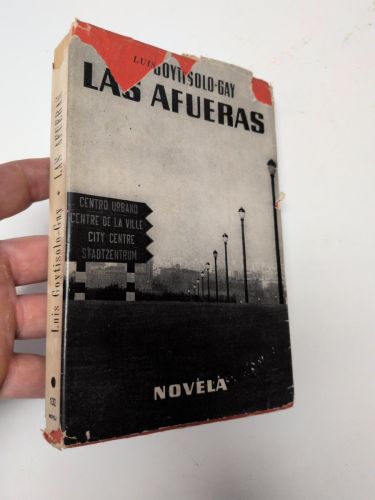 Portada del libro de Las afueras (1ª edición. Incluye tarjeta firmada)