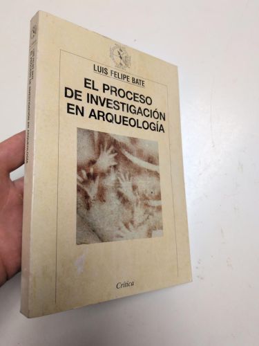 Portada del libro de Proceso de investigación en arqueología