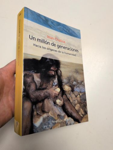 Portada del libro de Un millón de generaciones