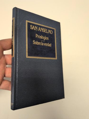 Portada del libro de Proslogion / Sobre la verdad