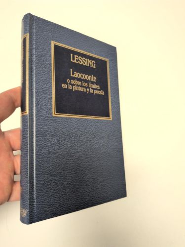 Portada del libro de Laocoonte o sobre los límites en la pintura y la poesía