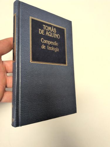 Portada del libro de Compendio de teología