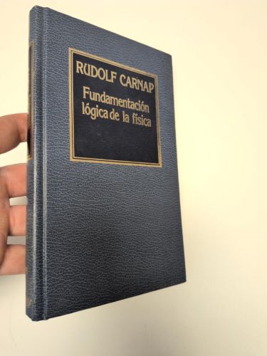 Portada del libro de Fundamentación lógica de la física