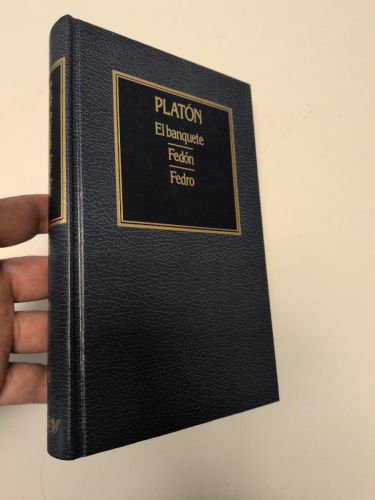 Portada del libro de El banquete / Fedón / Fedro