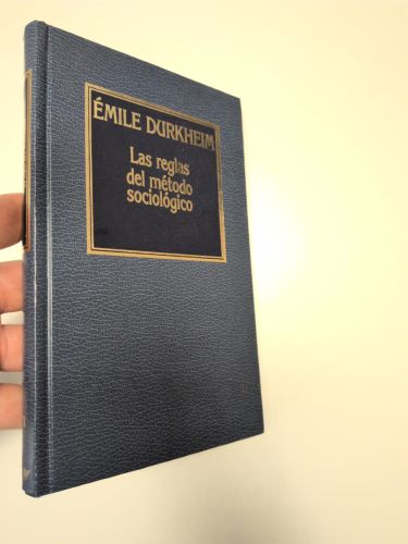 Portada del libro de Las reglas del método sociológico