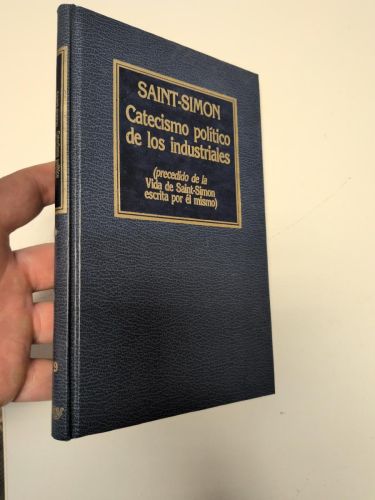 Portada del llibre de Catecismo político de los industriales