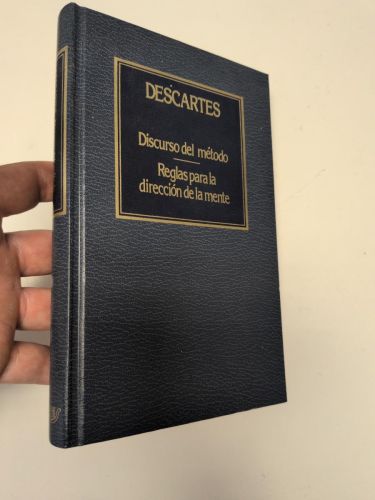 Portada del llibre de Discurso del método/Reglas para la dirección de la mente