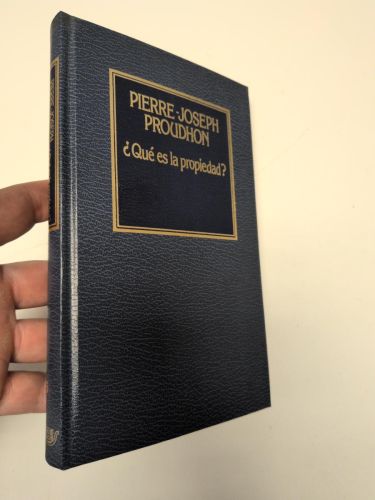 Portada del libro de ¿ Qué es la propiedad ?