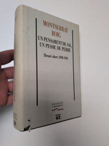Portada del libro de Un pensament de sal, un pessic depebre