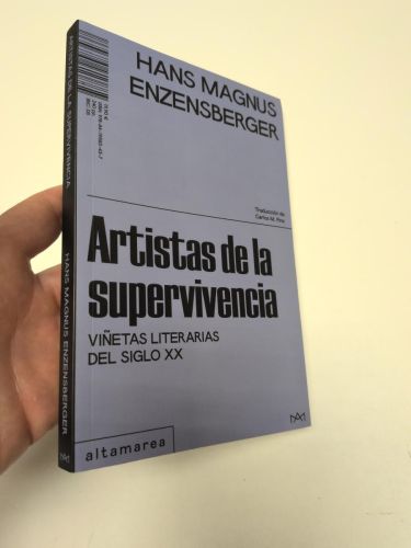 Portada del llibre de Artistas de la supervivencia