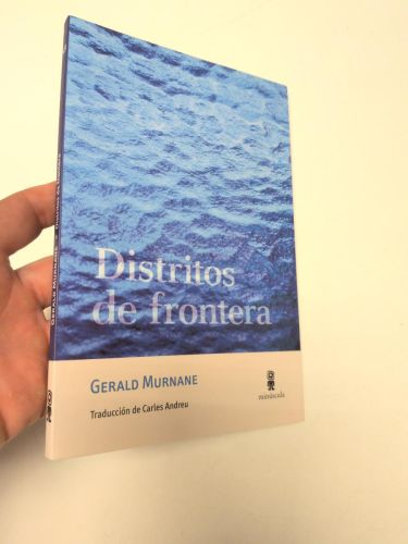 Portada del llibre de Distritos de frontera
