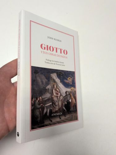 Portada del libro de Giotto y sus obras de Padua