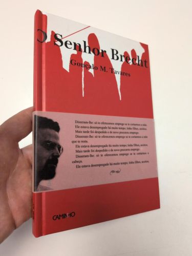 Portada del llibre de O SENHOR BRECHT