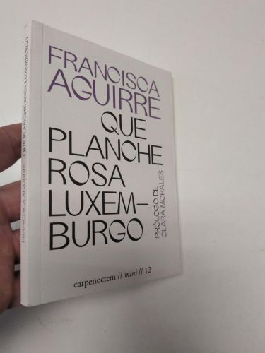 Portada del libro de Que planche Rosa Luxemburgo