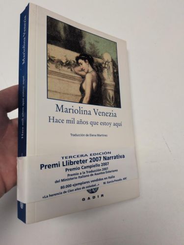 Portada del libro de Hace mil años que estoy aquí