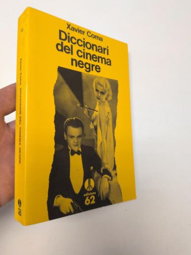 Portada del libro de Diccionari del cinema negre