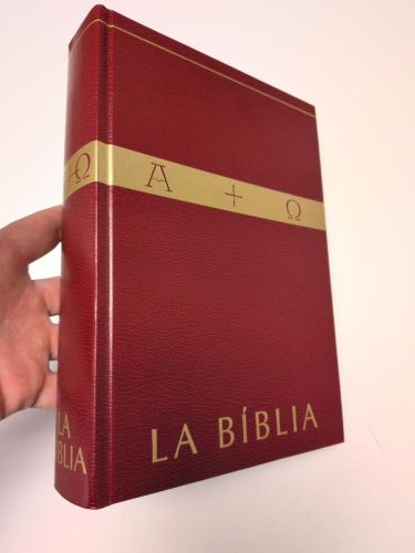 Portada del libro de La Bíblia (Bíblia Catalana Interconfessional)
