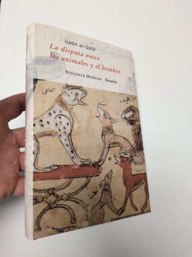 Portada del libro de La disputa entre los animales y el hombre
