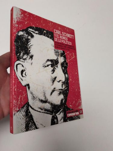 Portada del libro de Carl Schmitt y el nomos de lo político