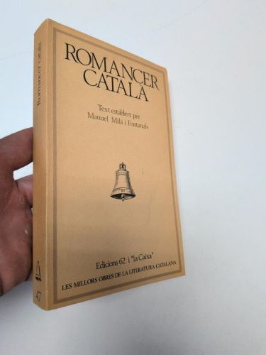 Portada del llibre de Romancer català (MOLC, 47)