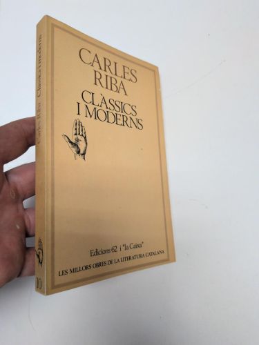 Portada del llibre de Clàssics i moderns (MOLC, 10)