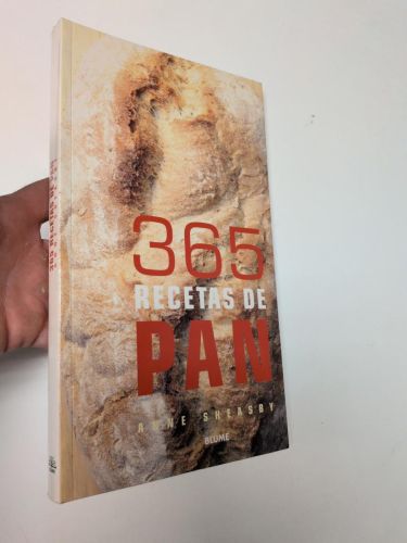 Portada del libro de 365 Recetas de pan