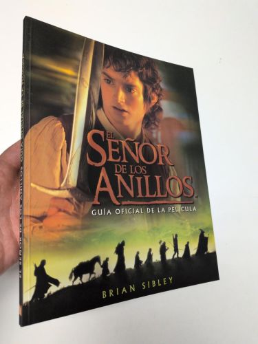 Portada del libro de El señor de los anillos. Guía oficial de la película