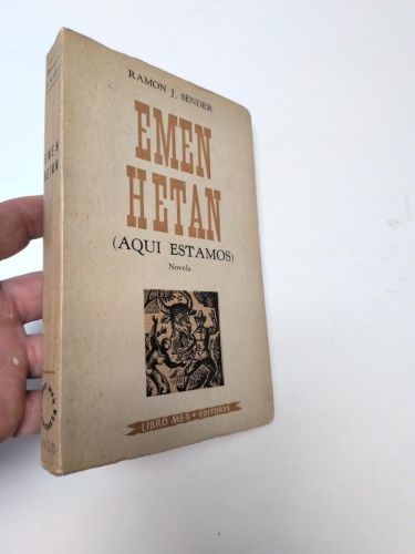 Portada del libro de Emen Hetan (aquí estamos)