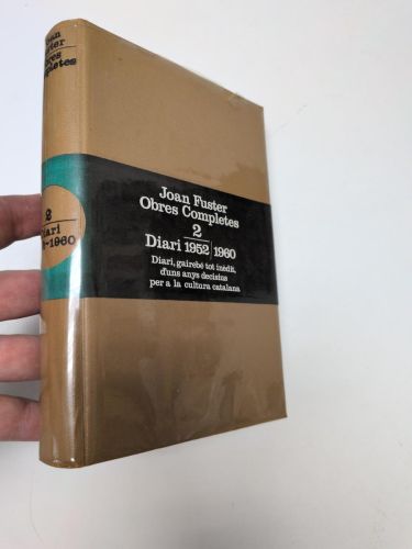 Portada del libro de Obres completes 2. Diari 1952-1960