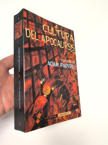 Portada del llibre de Cultura del apocalipsis