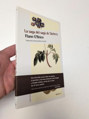Portada del libro de La saga del sagú de Slattery