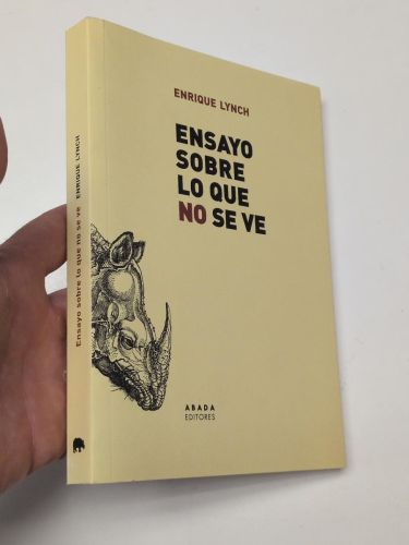 Portada del libro de Ensayo sobre lo que no se ve
