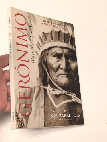 Portada del libro de Gerónimo. Historia de su vida