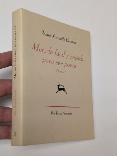 Portada del libro de Método fácil y rápido para ser poeta. Volumen I