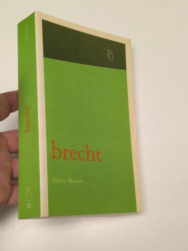 Portada del libro de Brecht