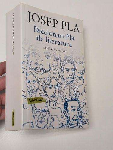 Portada del libro de Diccionari Pla de literatura