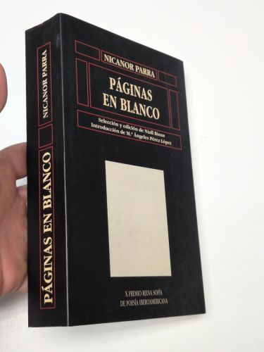 Portada del libro de Páginas en blanco